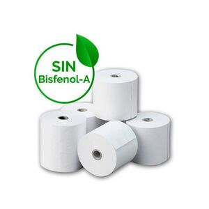 ROLLO TÉRMICO 80MM. X 80M. SIN BPA 