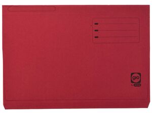 GIO SUBCARPETA FOLIO POCKET BOLSA SOLAPA BURDEOS