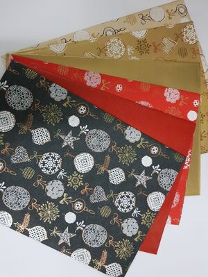 PAPEL DE REGALO 70 X 100MM. NAVIDAD COLOR SURTIDO
