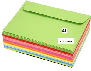 MANIFOL SOBRE 229 X 162MM. SO-88 COLORES SURTIDOS