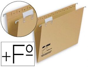 FADE CARPETA COLGANTE FOLIO PROLONGADO VISOR SUPERIOR KRAFT