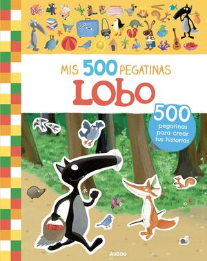 MIS 500 PEGATINAS DE LOBO
