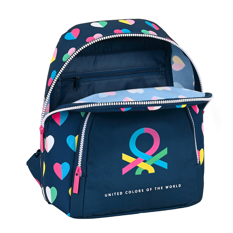 Mochila benetton corazones deals